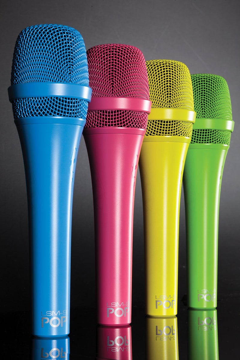 MXL LSM-9 POP Dynamic Vocal Microphone - Magenta